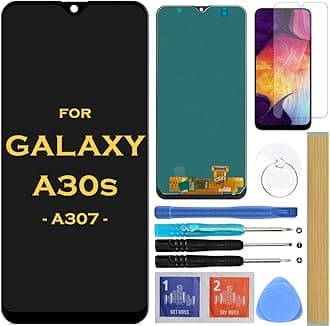 KEEPXYZ Screen Replacement LCD Display Touch Digitizer Assembly for Samsung Galaxy A30S 2019 A307 SM-A307F A307FN A307G A307GN 6.4" (Black)