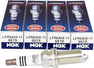 4 PCS *NEW* - 6619 Iridium Spark Plugs LFR6AIX-11