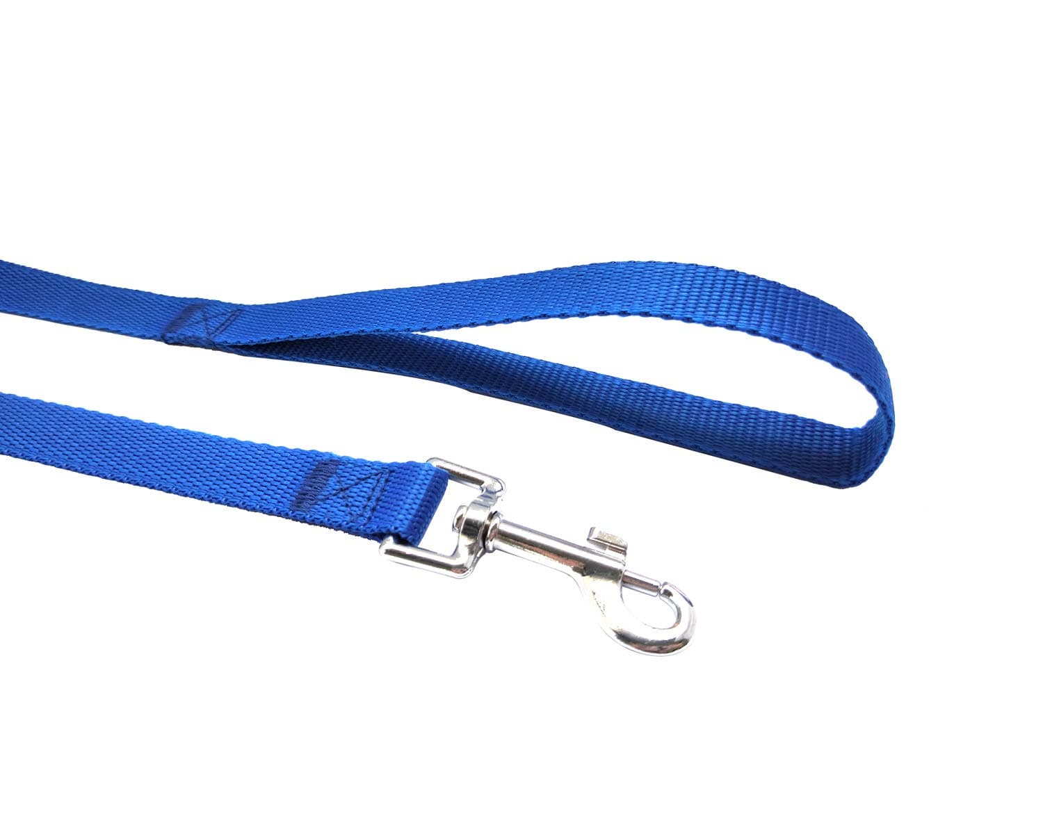 Nylon Training Dog Leash for Small Medium Large Dogs, 15ft 20ft 30ft 50ft Long Leash Dog/Puppy Lead for Obedience Recall Training, Camping (20ft, Blue)