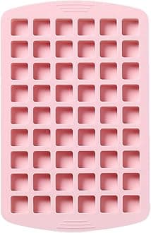 Verdental Small Square Silicone Candy Molds 54 Cavities Non-stick Chocolate Basic Molds for Hard Candy, Cake, Chocolate, Ice Cubes, Gummy, Caramel, Ganache (1 Piece)