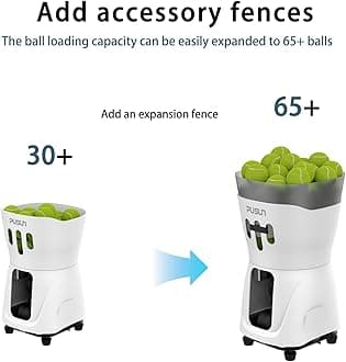 PT-MINIPro-Compact Ace: Enhanced Portable Tennis Ball Machine | Beginner-Friendly & Powerful | Advanced Features for On-The-Go Practice | Ideal for Skill Improvement