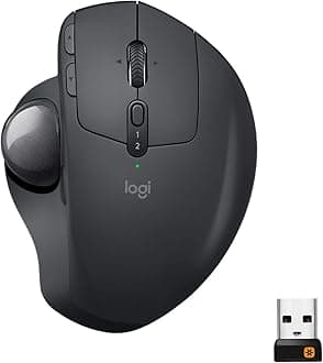 Logitech MX Ergo Advanced Wireless Trackball for Windows PC and Mac