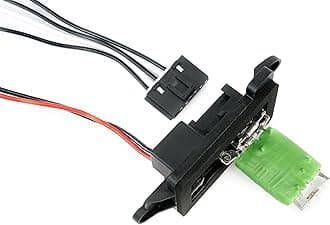 HVAC Blower Motor Resistor Kit with Harness - Replaces 89019088, 973-405, 15-81086, 22807123 - Compatible with Chevy, GMC & Cadillac Vehicles - Silverado, Tahoe, Suburban & More - Heater/HVAC Blower