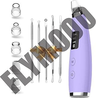 Blackhead Remover Vacuum - Pore Vacuum Kit (Purple)
