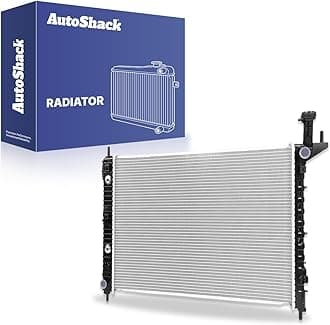 AutoShack Radiator 18.81" (477.8 mm) Core Replacement for 2009-2017 Chevrolet Traverse 2007-2016 GMC Acadia 2017 GMC Acadia Limited 2007-2010 Saturn Outlook 1-PC