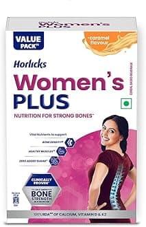 Women's Horlicks Health and Nutrition Drink Super Saver Pack 750g (Caramel Flavor)