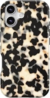 Case Compatible with iPhone 16 Plus,Drop Protection 2 in 1 Case Cover 360 Degree Full Body Protective Tortoise Shell Phone Case for iPhone 16 Plus 6.7 inch