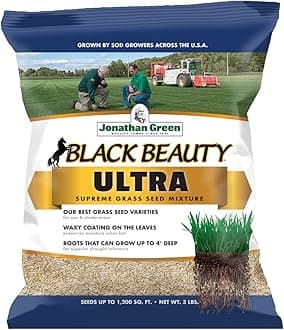 Jonathan Green 40321 Black Beauty Ultra Grass Seed, 3 lb