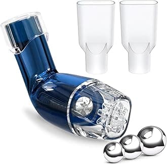 Flutter Valve Breathing Exercise Device for Lungs, Portable Lung Exerciser & Mucus Clearance Device, Adjustable Resistance for Mucus Removal