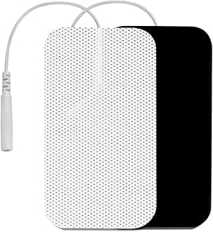 Physiogears White Physiotherapy Equipments Self Adhesive Electrode Pads For Electronic Stimulators, Ift, Tens,Ems & Pulse Massagers (3)
