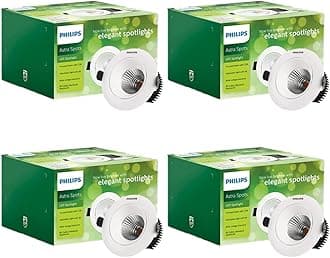 PHILIPS Astra Spot 20-watt LED Spotlight || LED Spotlight for Display || Natural White,Pack of 4