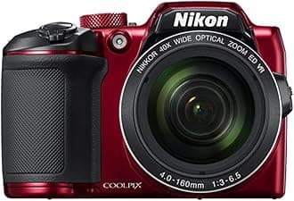 Nikon COOLPIX B500 Digital Camera (Red)