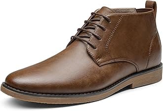 Bruno MarcMen's Chukka Boots Dress Ankle Boots,BROWN,Size 12,CHUKKA-1