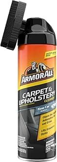 Armor All Carpet and Upholstery Cleaner Spray , Car Upholstery Cleaner for Tough Stains, 22 Fl Oz, 1 Count (Pack of 1)