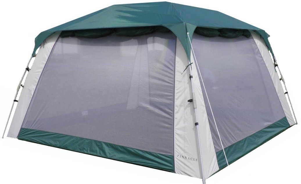 Screen Tent with Awnings and Side Walls Quick Set
