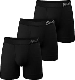 Ball Hammock Mens Boxer Briefs | Bulge Enhancing Underwear Flyless | 3 Pack