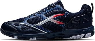 Hundred Raze Pro Badminton Shoes (Non Marking) | Also Indoor Sports | Lightweight, Breathable & Durable | X-Cushion | Active Grip Sole | Extended Heel Lock