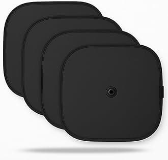 AutokraftZ 𝗨𝗻𝗶𝘃𝗲𝗿𝘀𝗮𝗹 Car Window Sun Shade Protector for Heat Reduction 𝗣𝗔𝗖𝗞 𝗼𝗳 𝟰 with Suction Cup Easy to Use | Car Glass Cover for Sunlight | Shield & Blinds with 𝗘𝘅𝘁𝗿𝗮 𝗗𝗮𝗿𝗸