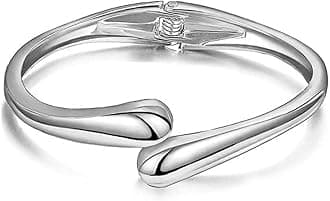 Gold Bangle Bracelets for Women Teens Trendy Chunky Adjustable Twist Cuff Bracelet Jewelry Gifts