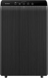 5510 Air Purifier for Home Large Room Up to 1881 Ft² in 1 Hr With Air Quality Monitor, True HEPA, High Deodorization Carbon Filter and Auto Mode, Captures Pet Allergies, Smoke, Dust.