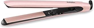 BaByliss Pink Blush 235 Straightener with Extra Long Titanium Ceramic Plates 2498PRE