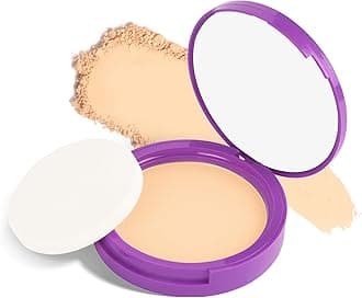 SUGAR POP Longwear Compact – 05 Nude for Medium Skin Tone | Vitamin E Enriched | UV Protection, Pore Minimizing l Medium Coverage | Face Compact for Women l 9 gm