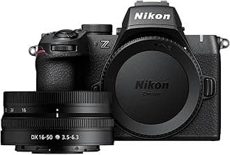 Z50 II with Wide-Angle Zoom Lens | Compact mirrorless Stills/Video Camera with Easy Color presets and Wireless Photo Sharing | Nikon USA Model