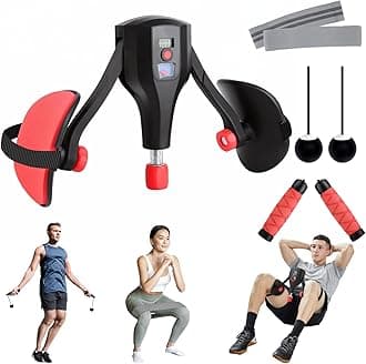Inspack Thigh Trainer Workout Equipment, Women/Men Kegel Exercise Pelvic Floor Muscle Strengthening Repair Device, Hip Abductor Pilates Machine, Inner Thigh/Butt/Leg Slimmer Excerciser Devices/Trainer