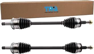 TRQ CV Axle Assembly Set Compatible with 2005-2008 Chrysler 300 2006-2008 Dodge Charger Magnum