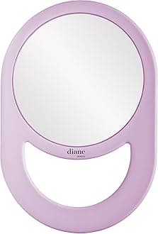Diane Handle Mirror, Purple, DEM010
