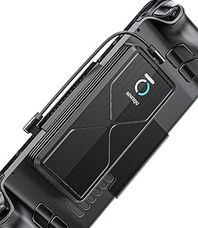 SiWiQU Portable Power Bank Compatible with Steam Deck, 20000mAh Detachable External Battery Pack 45W Fast Charging for Steam Deck, MacBook, iPad, Dell, HP, Notebook, Samsung, iPhone, Switch and More