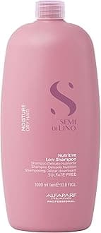 Semi Di Lino Moisture Nutritive Low Shampoo - Sulfate Free Shampoo for Color Treated Hair - Moisturizing Hair Shampoo for Dry Hair - Paraben & Paraffin-Free (1000 ml / 33.8 oz)