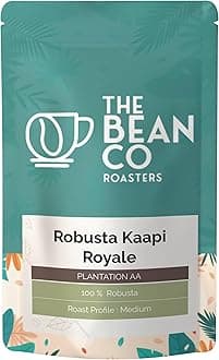 Robusta Kaapi Royale | Medium Roast | 100% Robusta | Roasted Coffee Ground (French Press, 250 g) | Plantation AA | Premium Indian Coffee | Bold & Strong Flavor