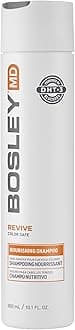 BosRevive Nourishing Shampoo for Noticeably Thinning Hair (Color Safe) – DHT Blocker, Sulfate-Free, Vegan Formula with Biotin, Saw Palmetto & Rosemary – Strengthens & Volumizes – 10.1 Fl Oz
