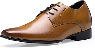 Men's Formal Shoes with Invisible Height Increase (5-8cm / 1.97-3.15 Inch) - Genuine Leather Oxford, Derby, Loafers & Chelsea Boots for Business & Smart Occasions (5.5-11.5 UK)