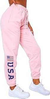 Waitfairy Sweatpants Women - Joggers for Women High Waist Baggy Sweat Pants for Womens Joggers with Pockets