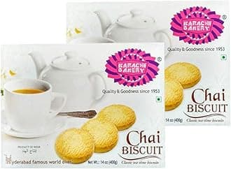 Karachi Bakery Chai Biscuit 400g.(Pack of 2)