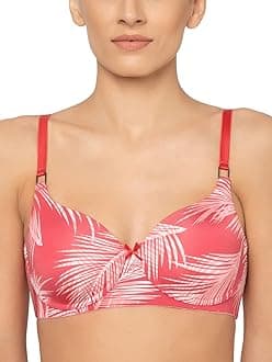 Triumph International Women's Padded | Wire Free | 110I579 Palm Polyamide T-Shirt Bra | Pack of 1