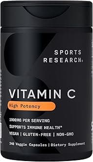 Vitamin C, 1,000 mg, 240 Veggie Capsules