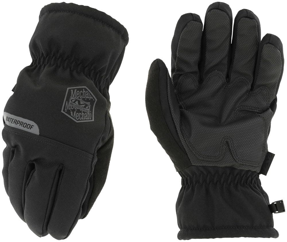 ColdWork Summit - Cold Weather Gloves for Protecting Hands - Secure Fit - Touchscreen-Capable - Snag & Water-Resistant - Removable Spring Clip - Large - Covert
