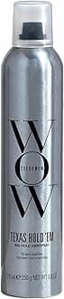 COLOR WOW Texas Hold 'Em Big Hold Hairspray- Hair Spray Extra Hold for all-day style |Heat protection spray for hair + UV protection|Anti humidity spray for hair |No Crunch or Flake| brushable finish