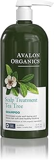 Scalp Treatment Tea Tree Shampoo, Encourages Scalp Well-Being and Leaves Hair Soft, 32 Fluid Ounces