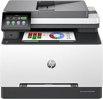 Color Laserjet Pro MFP 3301fdw Wireless All-in-One Color Laser Printer, Office Printer, Scanner, Copier, Fax, ADF, Duplex, Best-for-Office (499Q5F)