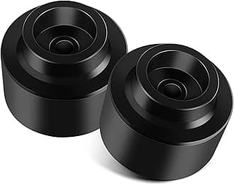 SCITOO Rear Lift 2 inch Leveling Kit for Chevrolet Avalanche 1500 2001-2018,Tahoe, for Suburban 1500 2" Rear Lift Aircraft Billet Coil Spring Spacers 2WD 4WD Black