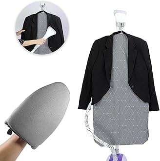 Steamer Board for Clothes,Stand for Steaming Clothes,Steamer Pad,Hanging Ironing Board (Steamer Board + Ironing Gloves)