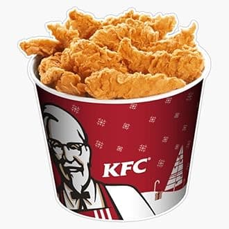 KFC Bucket Sticker Vinyl Bumper Sticker Decal Waterproof 5"