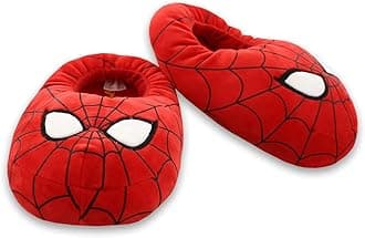 MarvelAvengers Kids Toddler Plush Mooshy Slippers