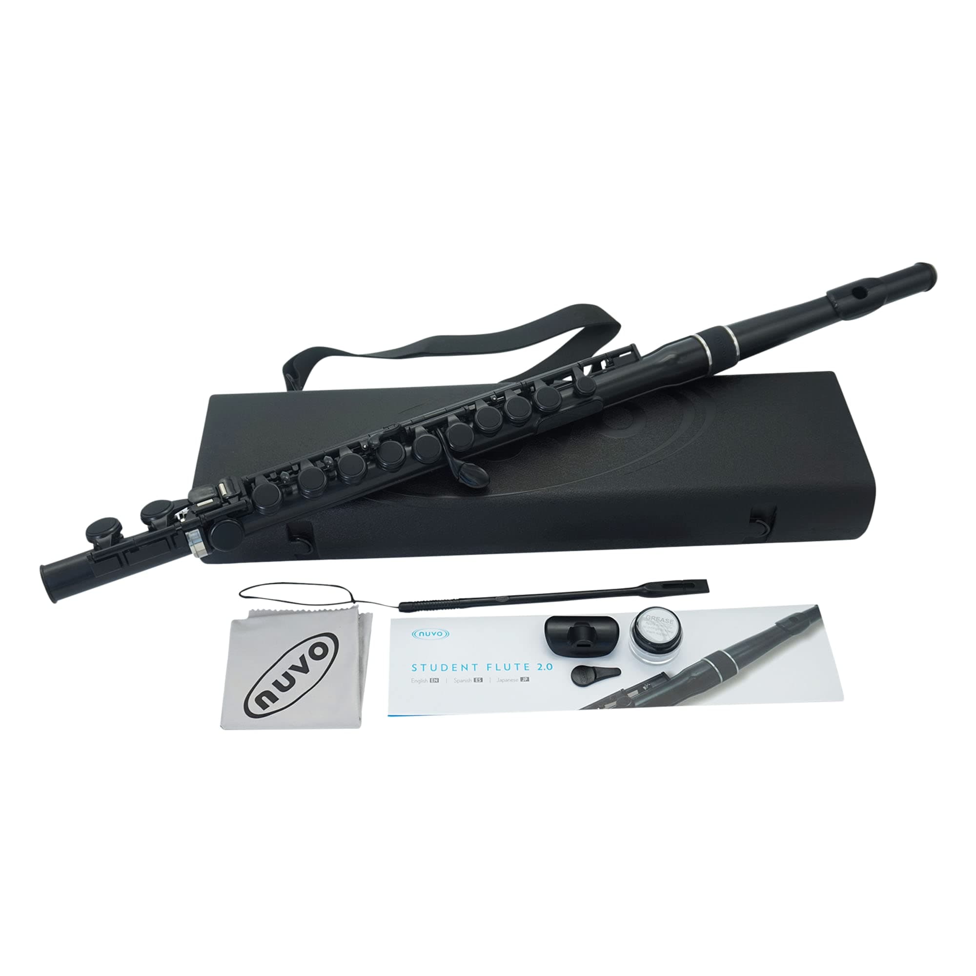 Student Flute, Black (N230Sfbk)