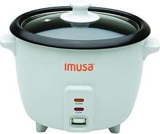 IMUSA USA GAU-00013 Electric Nonstick Rice Cooker 8-Cup (Unc