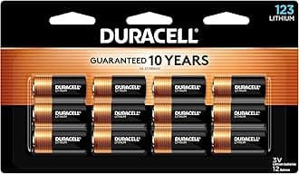 Duracell 123 High Power Lithium Batteries - 12 Count